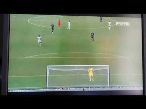 Geoffrey Kondogbia scores amazing own goal vs chelsea !!