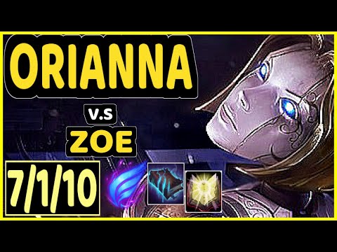 EVROT (ORIANNA) vs ZOE - 7/1/10 KDA MID CHALLENGER GAMEPLAY - BR