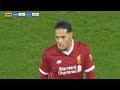 Van Dijk His First Game For Liverpool! Debut against Everton (05/01/2018)