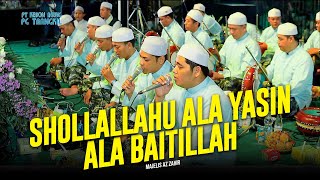 Download lagu Qasidah Terbaru !! Shollallahu Ala Yasin & Ala Baitillah - Majelis Az Zahir | Lirik & Terjemah mp3
