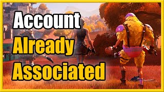 How to Fix Fortnite Account Link Failed & Already Associated with a Different Account (Easy Method)