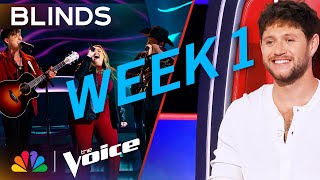 Download lagu The Most Incredible Blind Auditions from Week 1 | The Voice | NBC mp3