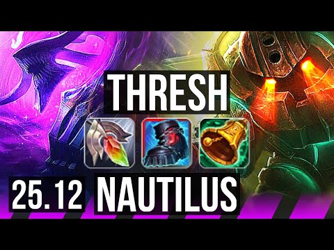 THRESH & Draven vs NAUTILUS & Corki (SUP) | KR Diamond | 25.12