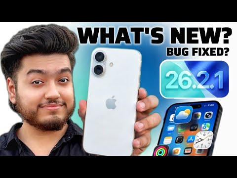 Finally iOS 26.2.1 Out now🔥 Whats new? Bug Fixed? Should you update?