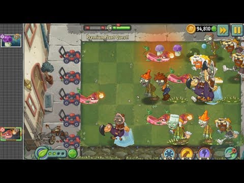 PVZ 2 gameplay hard challenge