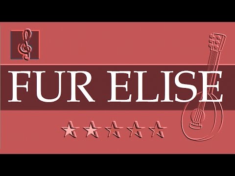 Mandolin & Guitar Duet - Beethoven - Für Elise (Sheet music - Guitar chords)