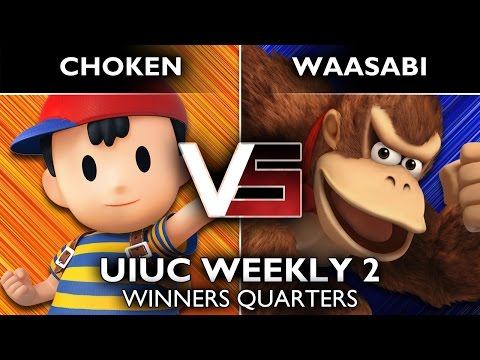 [Sm4sh Weekly 2] Waasabi (Donkey Kong) vs. Choken (Ness) SSB4 Singles Winners Quarters