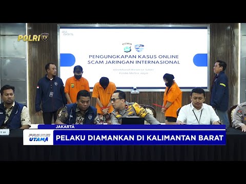LIVE REPORT - PENIPUAN ONLINE JARINGAN INTERNASIONAL RUGIKAN MASYARAKAT
