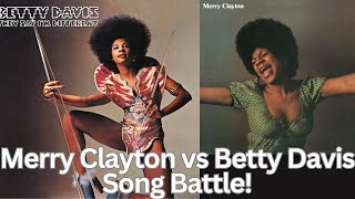 Reaction To Betty Davis vs Merry Clayton Song Battle! They Say I'm Different vs Southern Man!