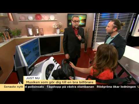 Musiken som gör dig till en bra bilförare - Nyhetsmorgon (TV4)