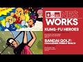 Brawl N Ball Kung Fu Heroes Bandai Golf NES Works 111