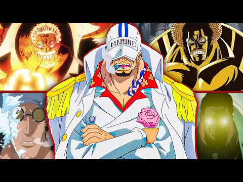 Ranking The Top 10 Strongest Marines In One Piece