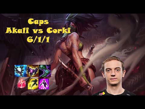 🔥 Caps Akali Mid! | EUW Challenger Solo Queue | Patch 15.6 | League of Legends 🔥