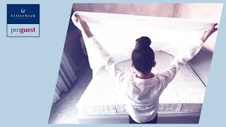 A Linea Sottomano felépítésű Billerbeck Proguest matracokkal kényelmesebbé válik az ágyazás