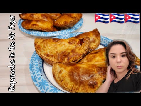 Air Fryer Cuban Empanadas | Easy & Crispy Recipe - Empanadas Rápidas en la Freidora de Aire