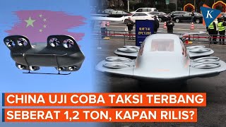 Download lagu China Tests 1.2-Ton Flying Car, a Concept of the Online Taxi of the Future mp3