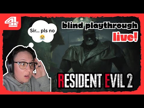 RUNNING From Mr. X… First Time RE2 Remake