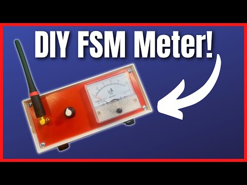 Build an AMAZING Field Strength Meter for Ham Radio! thumbnail