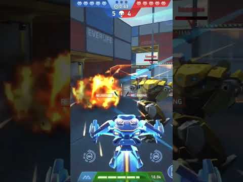 DEADLY⚔️ Killshot | Javelin Rack 12 | #CruNchlife #mecharena #shorts #gaming