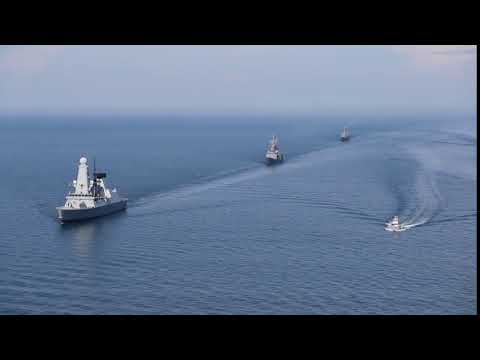 HMS DUNCAN with SNMG2 in Spring 18