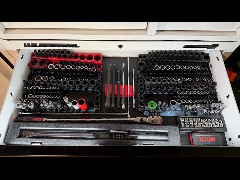 Harbor Freight US GENERAL 42” toolbox tour 