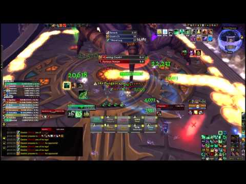 The Machine vs Heroic: Garalon (10 man) - Monk Mistweaver PoV - 2 Healed