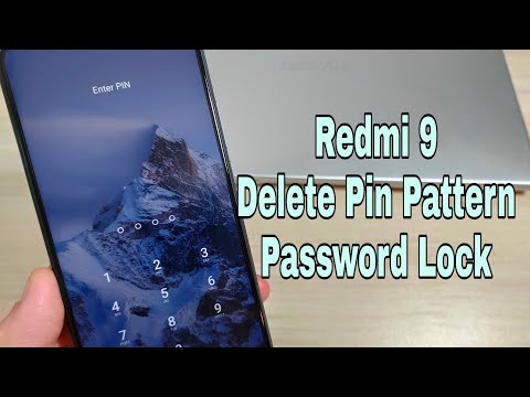 Forgot Password? Hard reset Xiaomi Redmi 9 (M2004J19G). Delete pin, pattern, password lock.