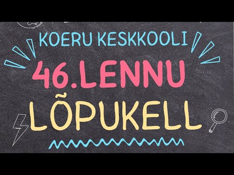 Koeru Keskkooli 46. lennu tutipidu