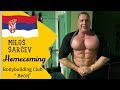 Coming home to Serbia and training in