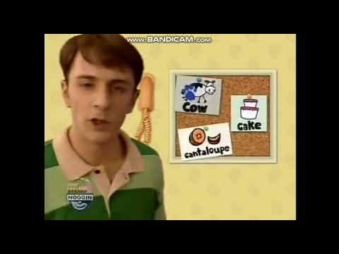 Blue's Clues - No A Clue phrase compilation from "The Grow Show"