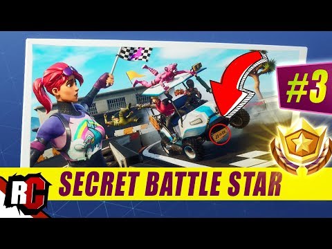 Secret Battle Star Location WEEK 3 SEASON 5 | Fortnite (Road Trip Challenge / Loading Screen WEEK 3)