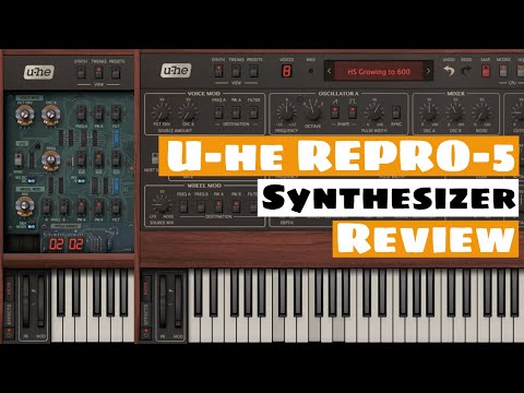 U-he REPRO-5 Synthesizer Plugin Review & Sound Demo - Best Prophet 5 Emulation? | SYNTH ANATOMY