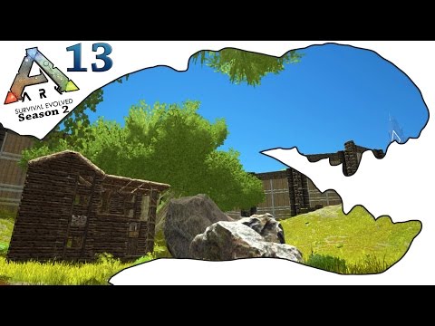 ARK Survival Evolved Gameplay - S2 Ep13 - Epic House Design - Let's Play