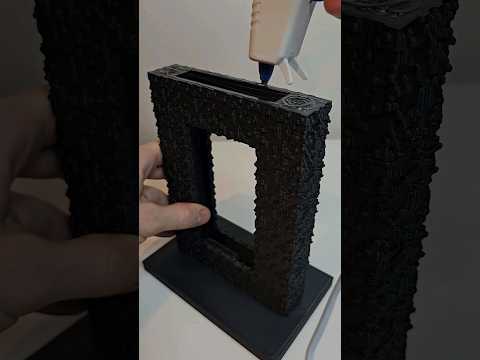 PrintStart3D - Making a Real Life Nether Portal from Minecraft! #3dprinting #shorts