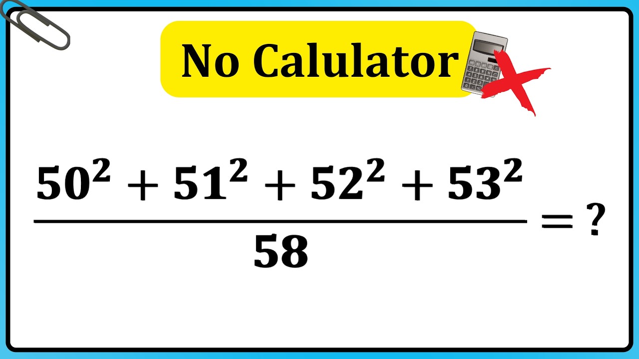 Amazing Algebra Math Simplification | No calculator | Algebra
