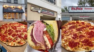 Robbinsville Food Tour: Legendary & Historic Eats DeLorenzo's-Dolce & Clemente's & Papa's Tomato Pie