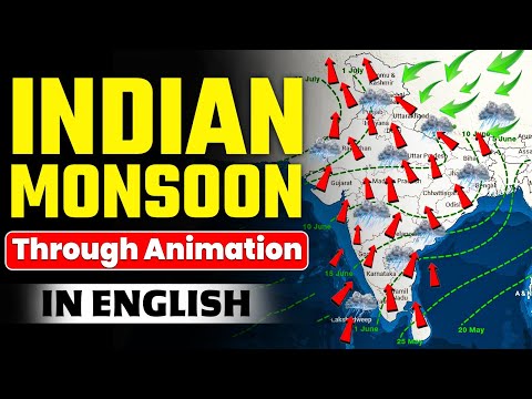 Indian Monsoon Explained - Through Animation | Key Insights for UPSC Aspirants | UPSC 2025