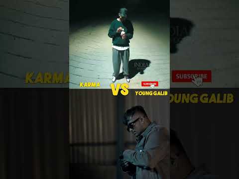 Karma Vs Young Galib #disstrack #dhh #shortsvideo