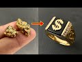 Making 18k Gold Ring Handmade Gold Ring