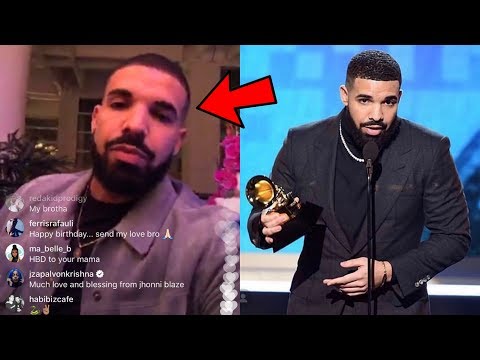 Drake Gets Cut Off During Grammys Speech