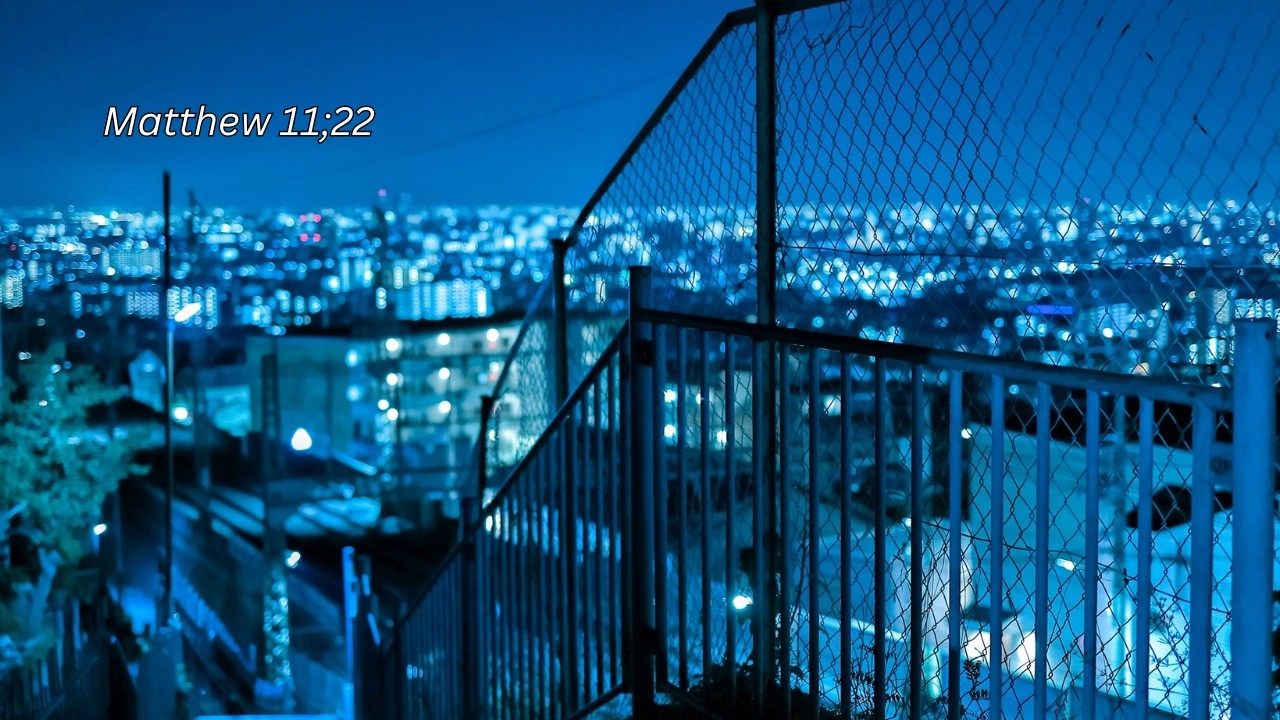 Matthew 11;22 | Why have you strayed child?