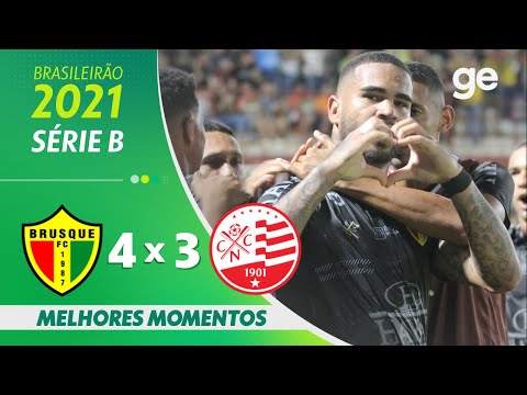 Gols e lances de Brusque x Náutico
