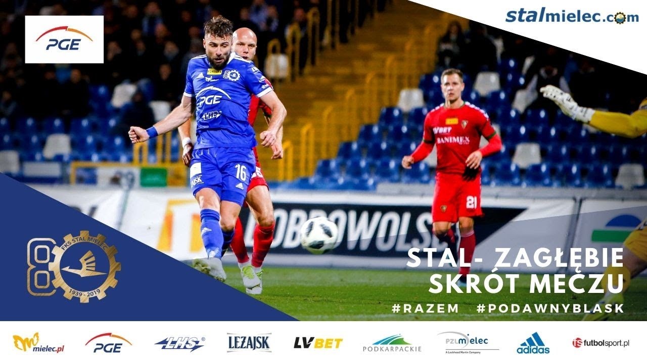 WIDEO: PGE Stal Mielec - Zagłębie Sosnowiec 1-1 [SKRÓT MECZU]