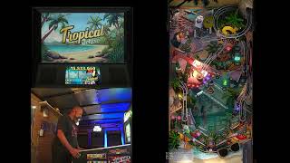 New ZACCARIA Table TROPICAL DELUXE