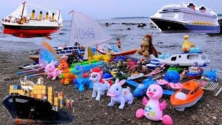 Menemukan kapal hanyut terbawa arus, kapal laut, kapal pesiar,titanic,speed boat, kapal selam,perahu