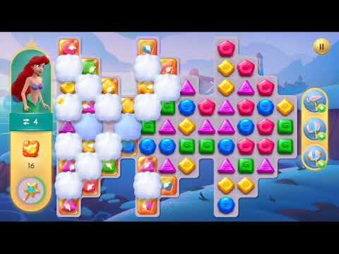 Disney Princess Majestic Quest #345 Level 347. Android Gameplay HD