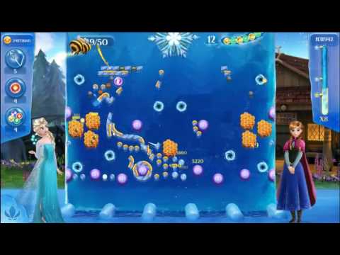 Frozen Free Fall: Icy Shot Level 247 - NO BOOSTERS ☃☃☃