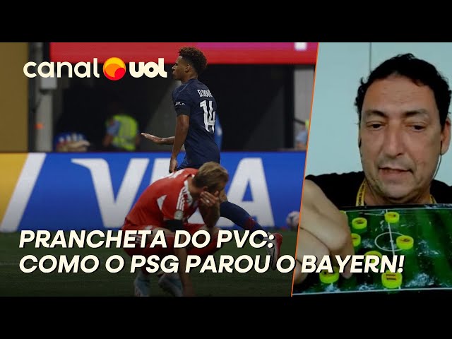 Pvc Psg Prancheta do PVC: Como PSG parou a 'máquina' do Bayern de Munique