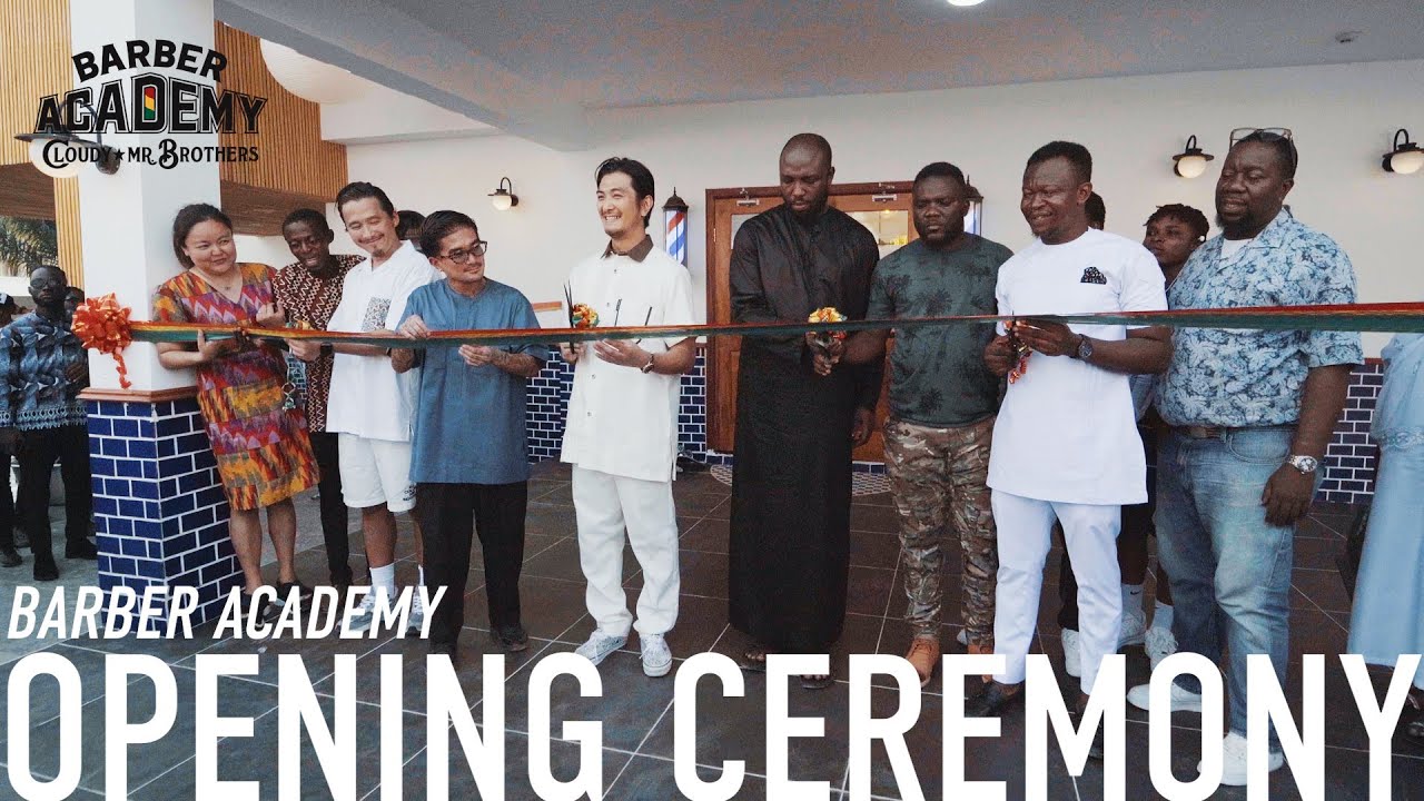 【OPENING CEREMONY】バーバーアカデミーの開校式に密着！【MR.BROTHERS CUT CLUB】