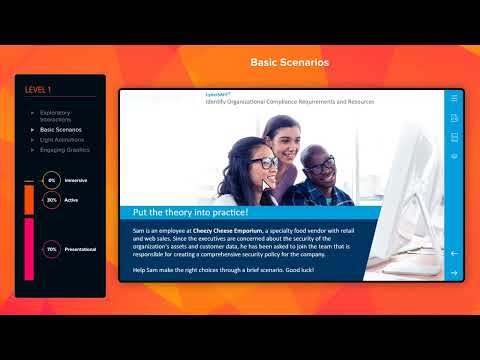 ELB Learning Interactivity Levels: Level 1 Demos
